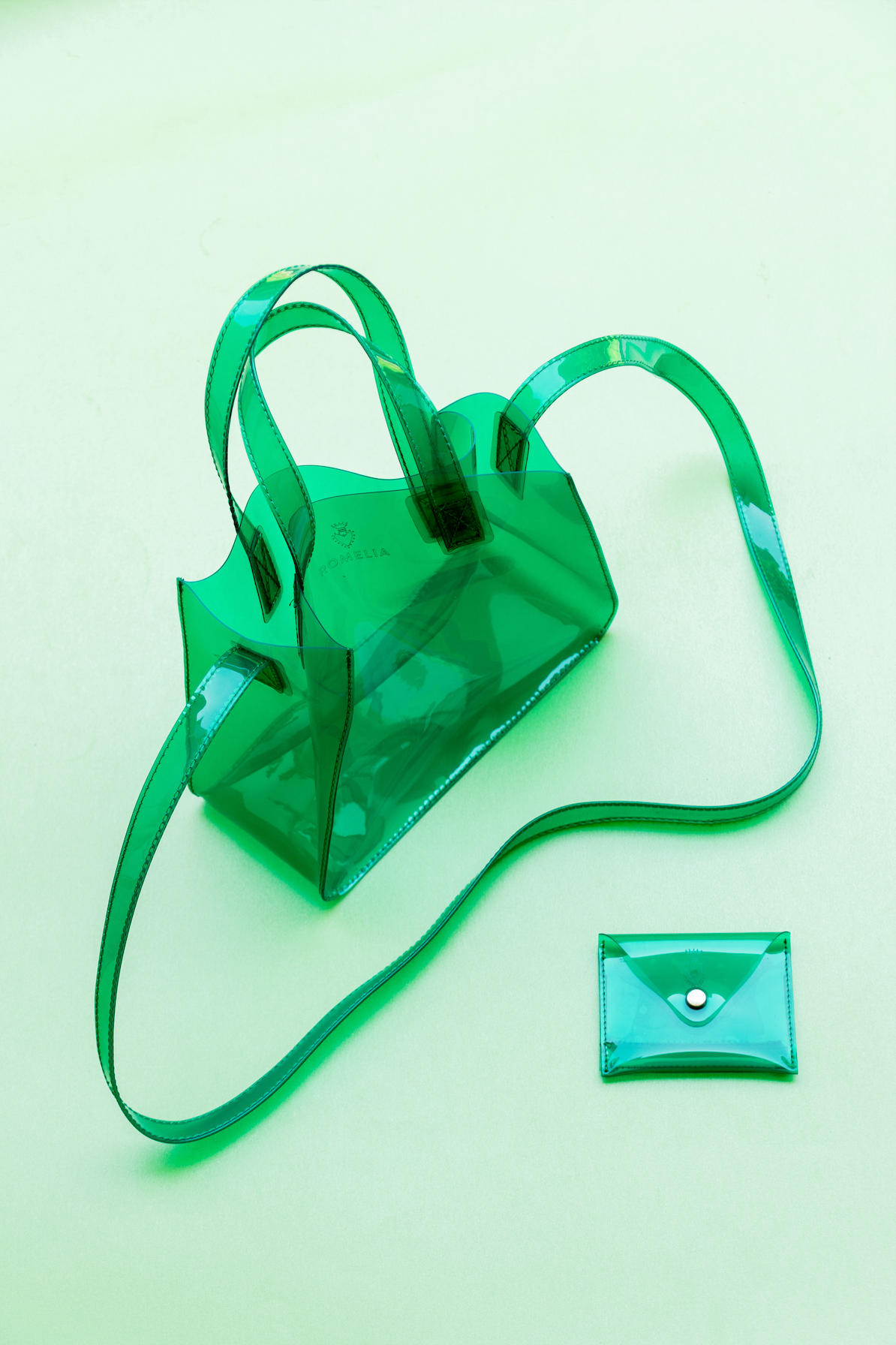 Mini Tote Verde Botella