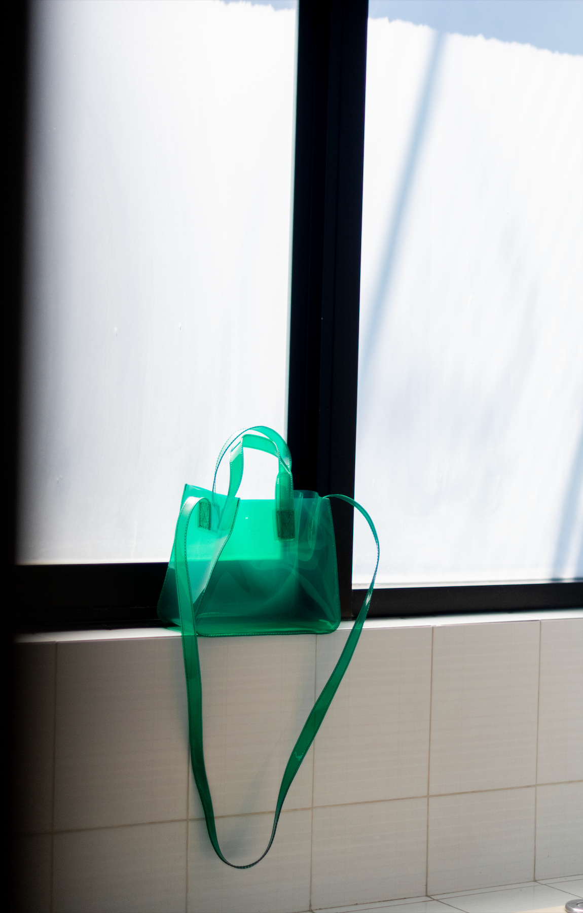Mini Tote Verde Botella