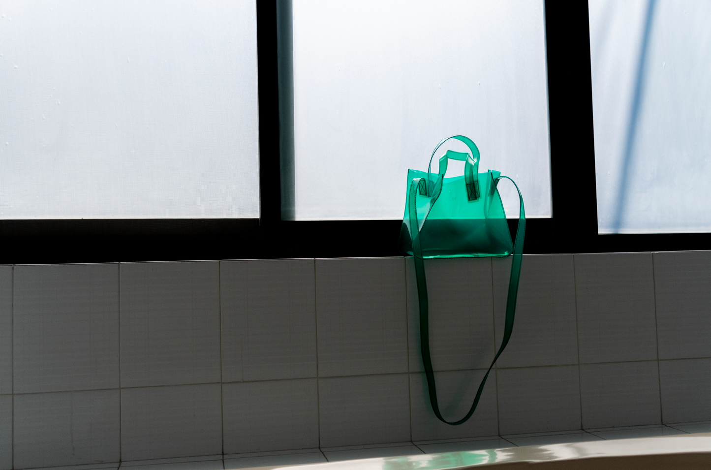 Mini Tote Verde Botella